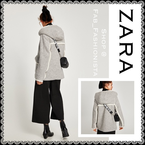 ❗️SOLD❗️Zara fur lined fall winter coat - Picture 3 of 8